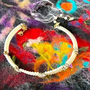 Vintage Pearl and Sparkle Choker